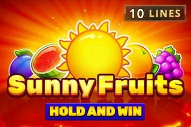 Super sunny fruits: hold and win